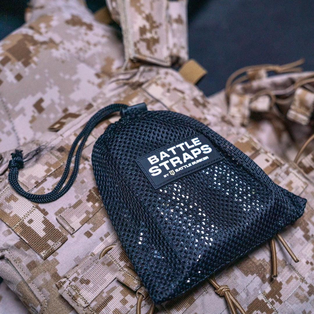Deployment Bundle - Resistance Bands, Ab Straps, Lifting Straps, and Wrist Wraps