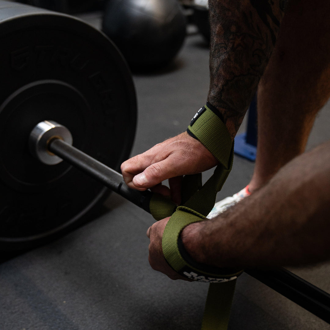 Battle Straps Weightlifting Straps | Premium Padded Lifting Straps