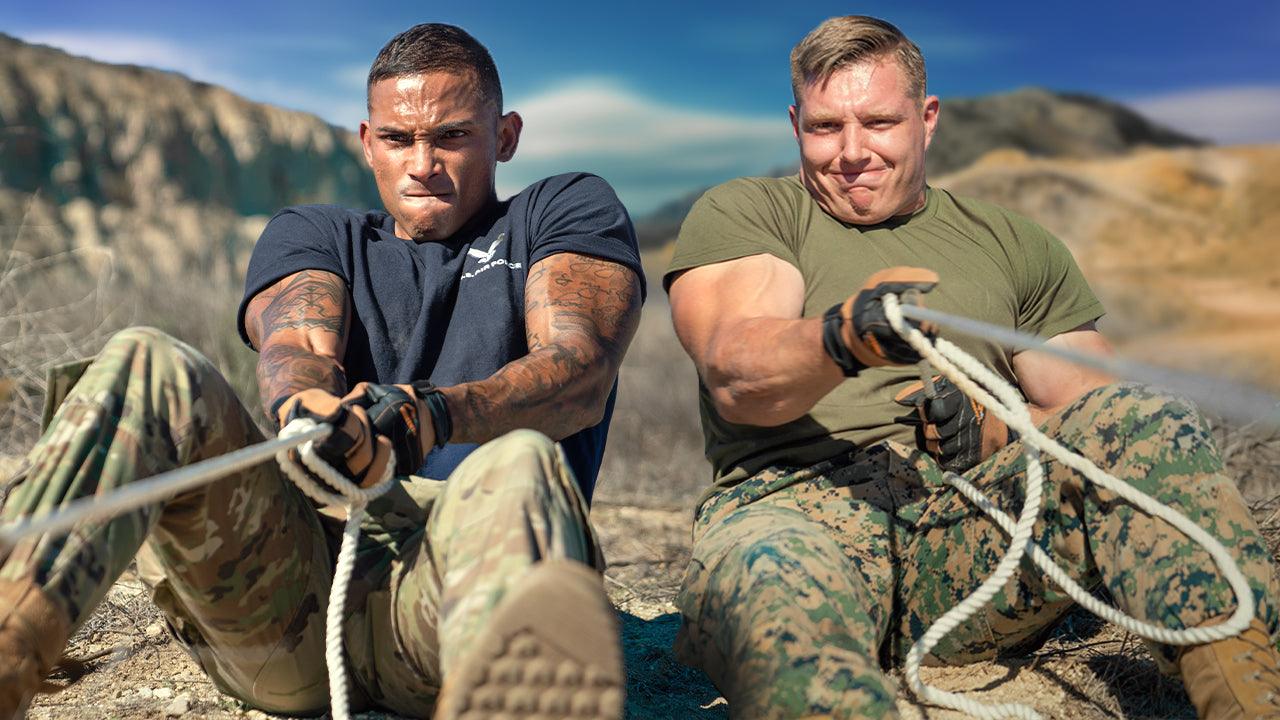 US Marine vs Air Force Strength and Endurance Battle