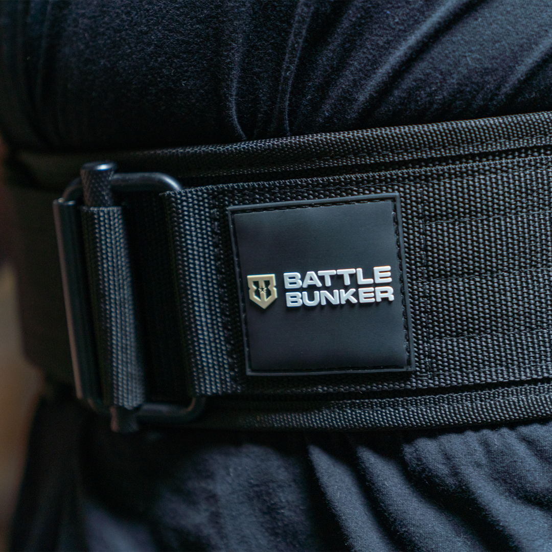 Battle Bunker Hybrid Belt – Self-Locking Weight Lifting Belt for Hybrid Operations