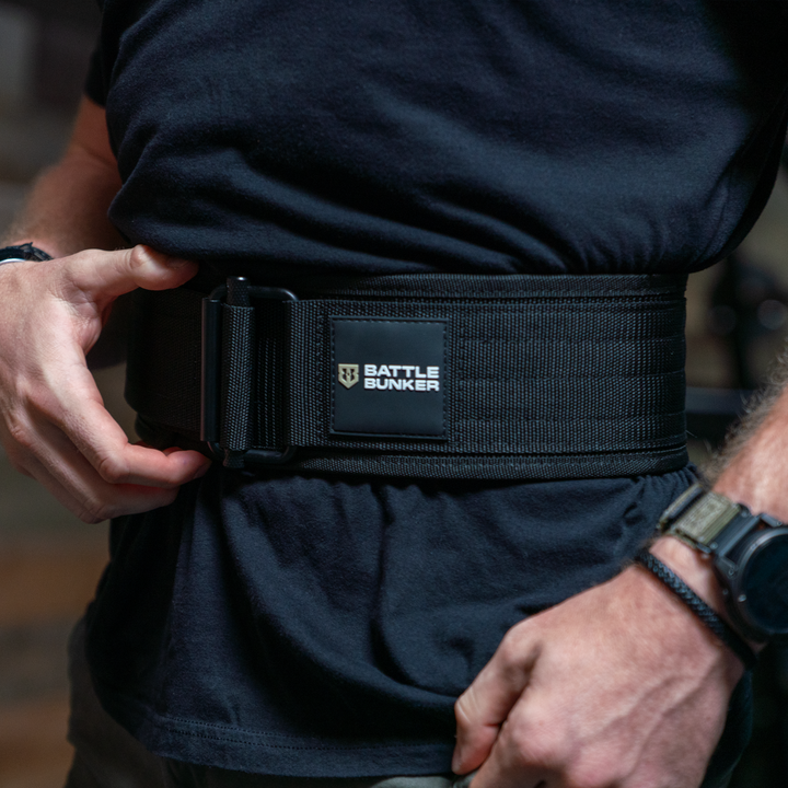 Battle Bunker Hybrid Belt – Self-Locking Weight Lifting Belt for Hybrid Operations