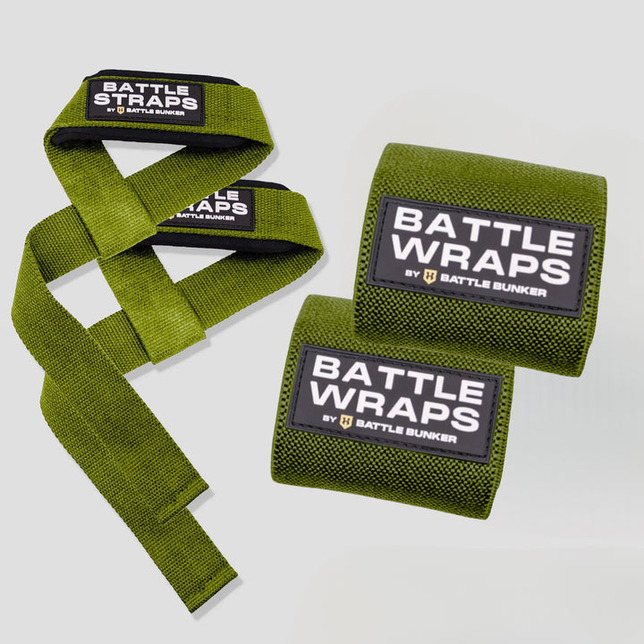 Lifting Straps x Wrist Wraps Bundle