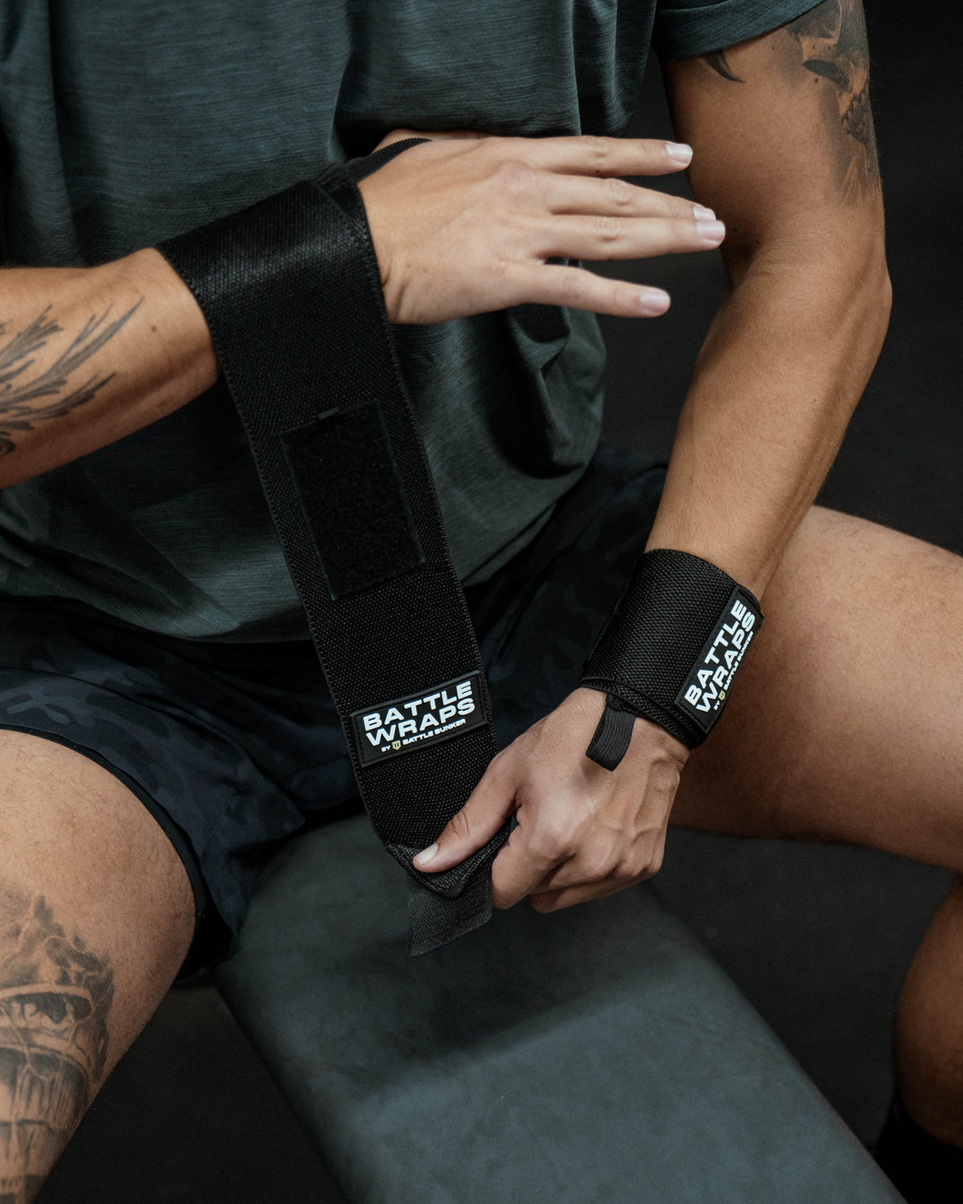 Lifting Straps x Wrist Wraps Bundle