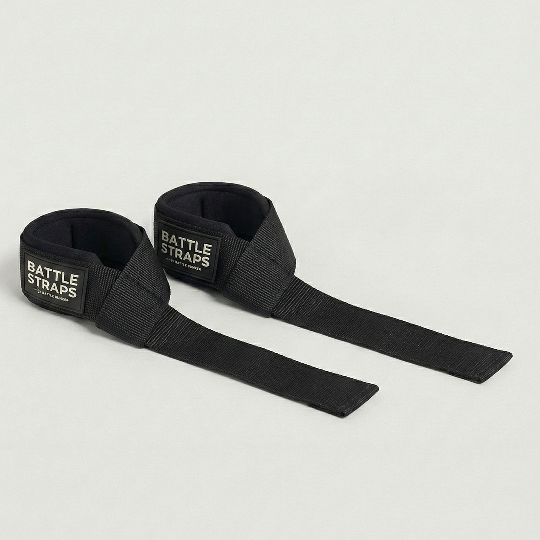 Battle Straps Weightlifting Straps | Premium Padded Lifting Straps
