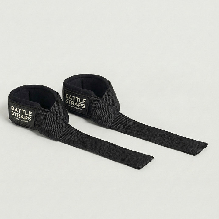 Battle Straps Weightlifting Straps | Premium Padded Lifting Straps