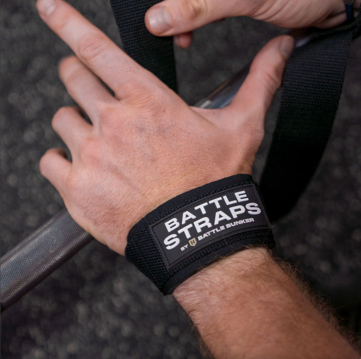 Battle Straps Weightlifting Straps | Premium Padded Lifting Straps