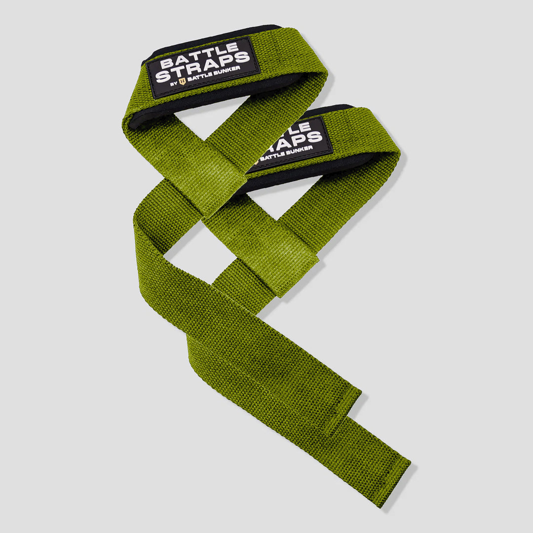 Battle Straps Weightlifting Straps | Premium Padded Lifting Straps