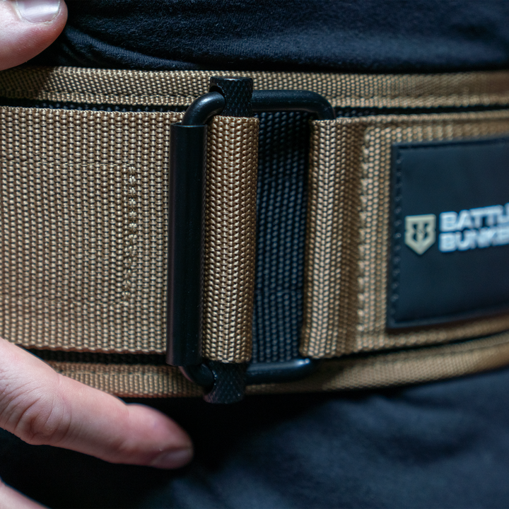 Battle Bunker Hybrid Belt – Self-Locking Weight Lifting Belt for Hybrid Operations