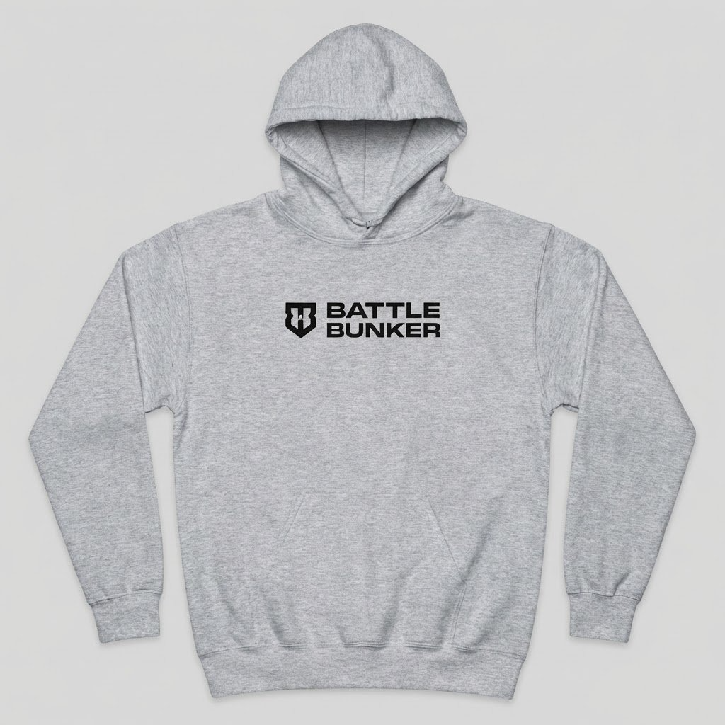 The Heavyweight Logo Hoodie - Battle Bunker