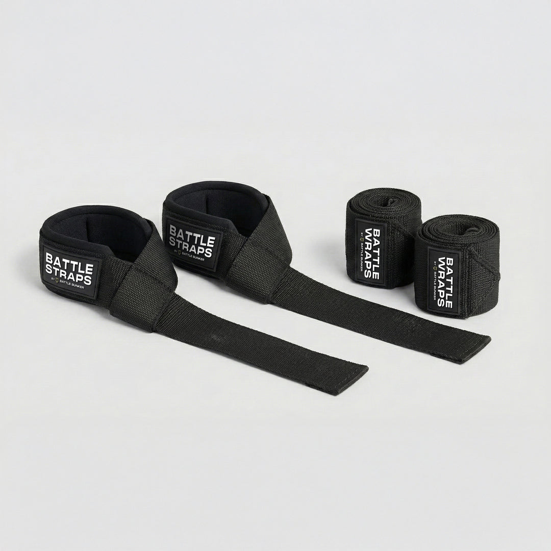Wrist Wraps and Lifting Straps Bundle | Push Pull Bundle