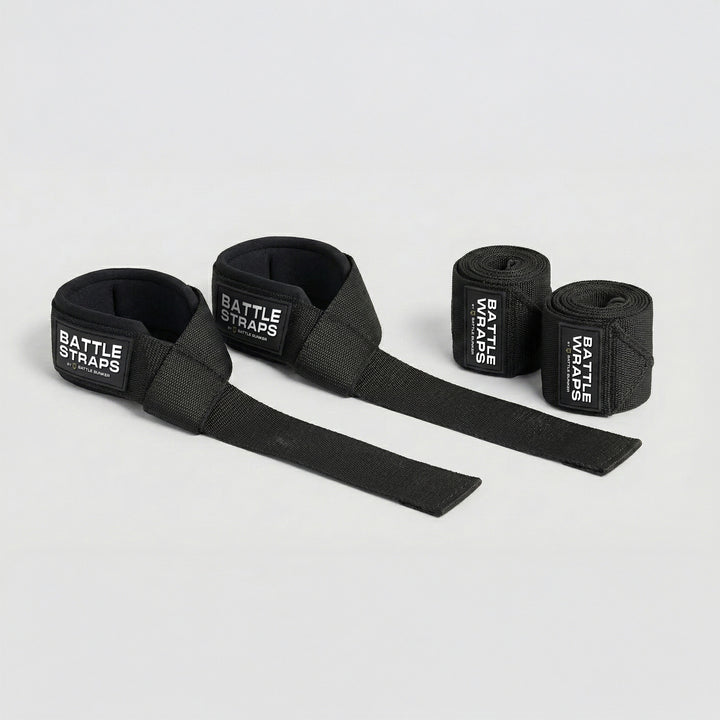 Wrist Wraps and Lifting Straps Bundle | Push Pull Bundle