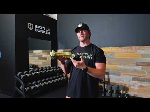 3-Pack Battle Bands® Resistance Bands 10-125lbs Battle Bunker