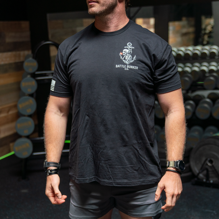A Wasted Life is Worse Than Death Tee - Battle Bunker